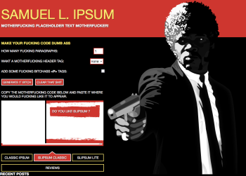 samuel l ipsum
